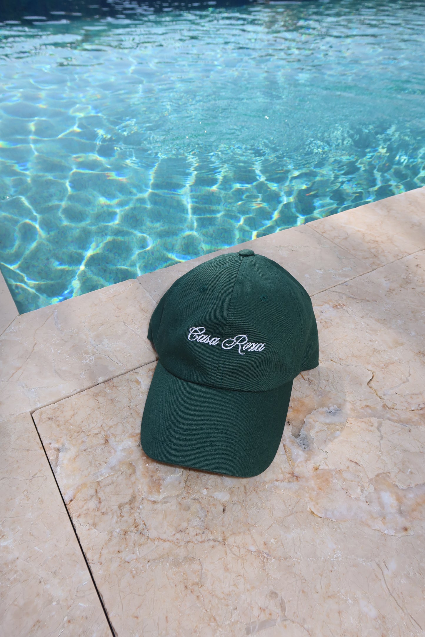 Casa Roza Green Logo Hat