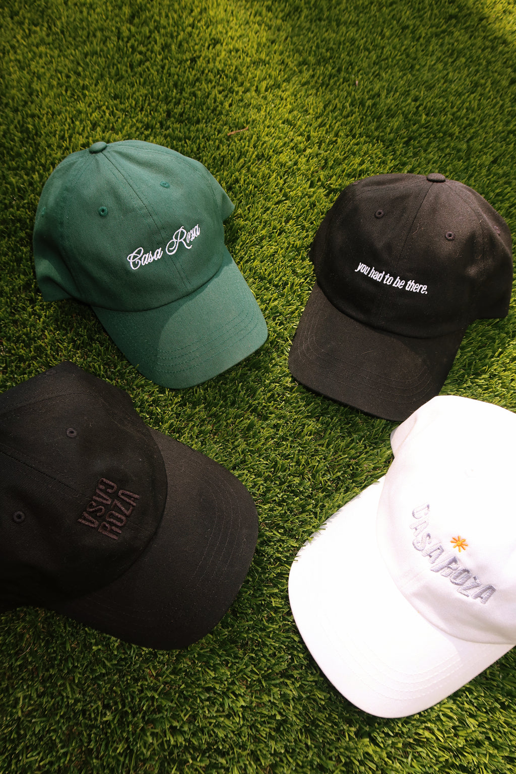 Casa Roza Green Logo Hat