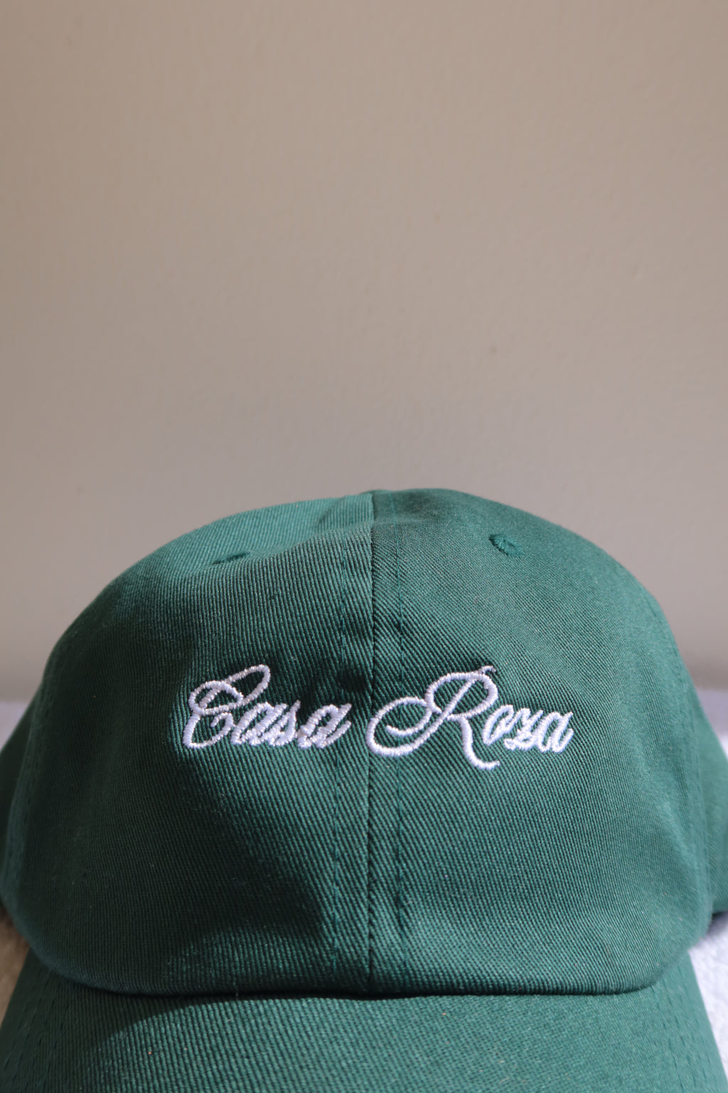 Casa Roza Green Logo Hat