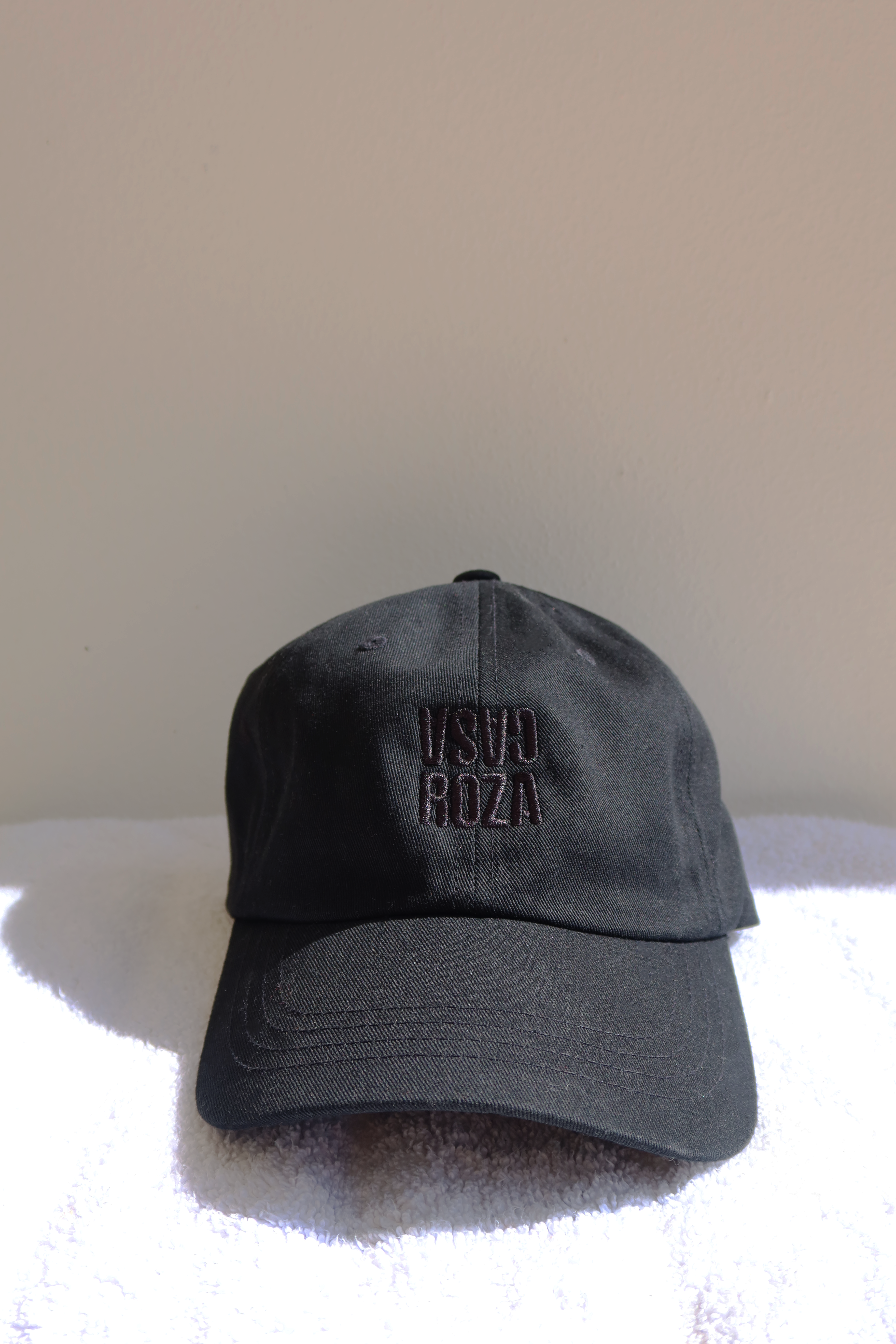 Casa Roza Black On Black Logo Hat