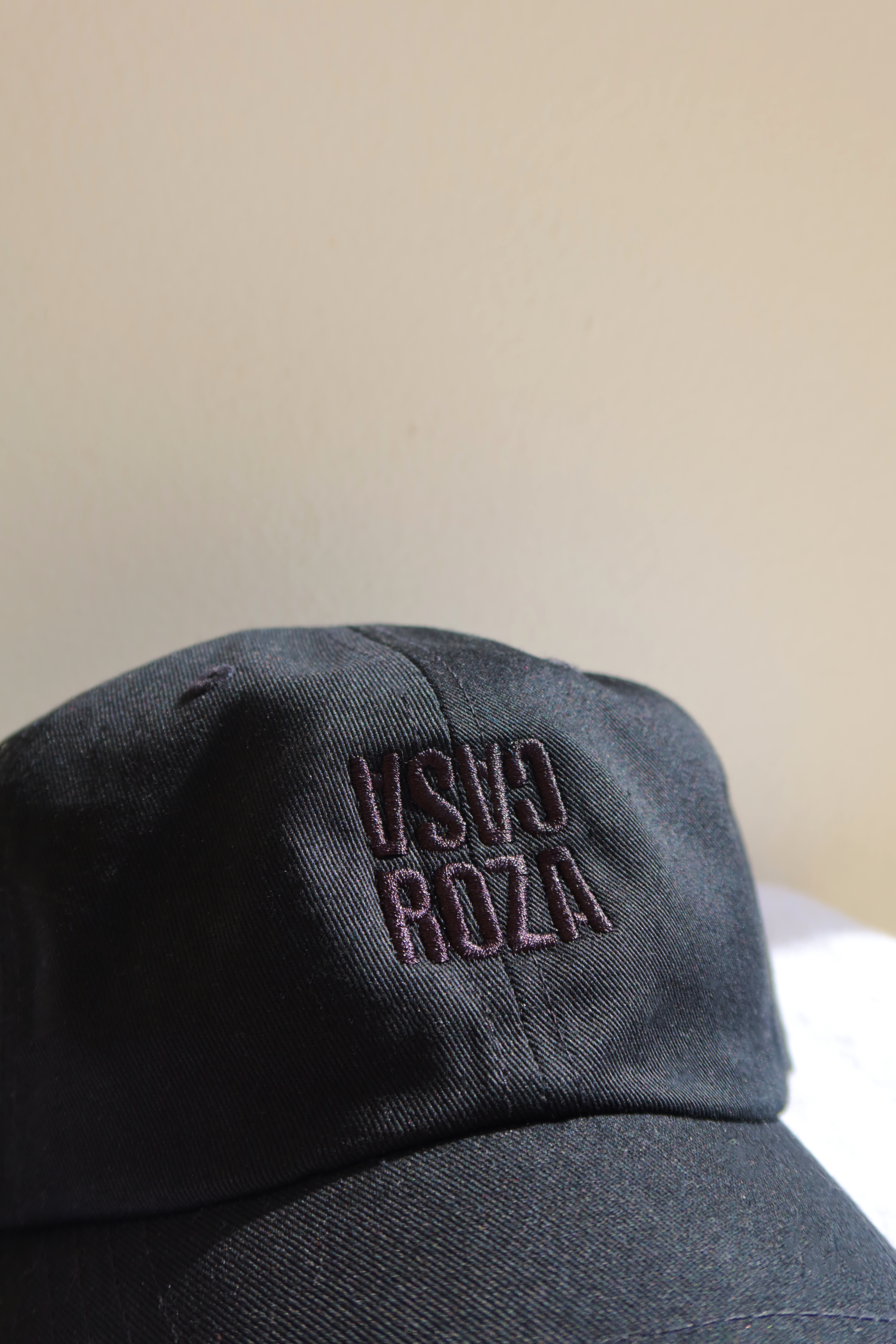 Casa Roza Black On Black Logo Hat